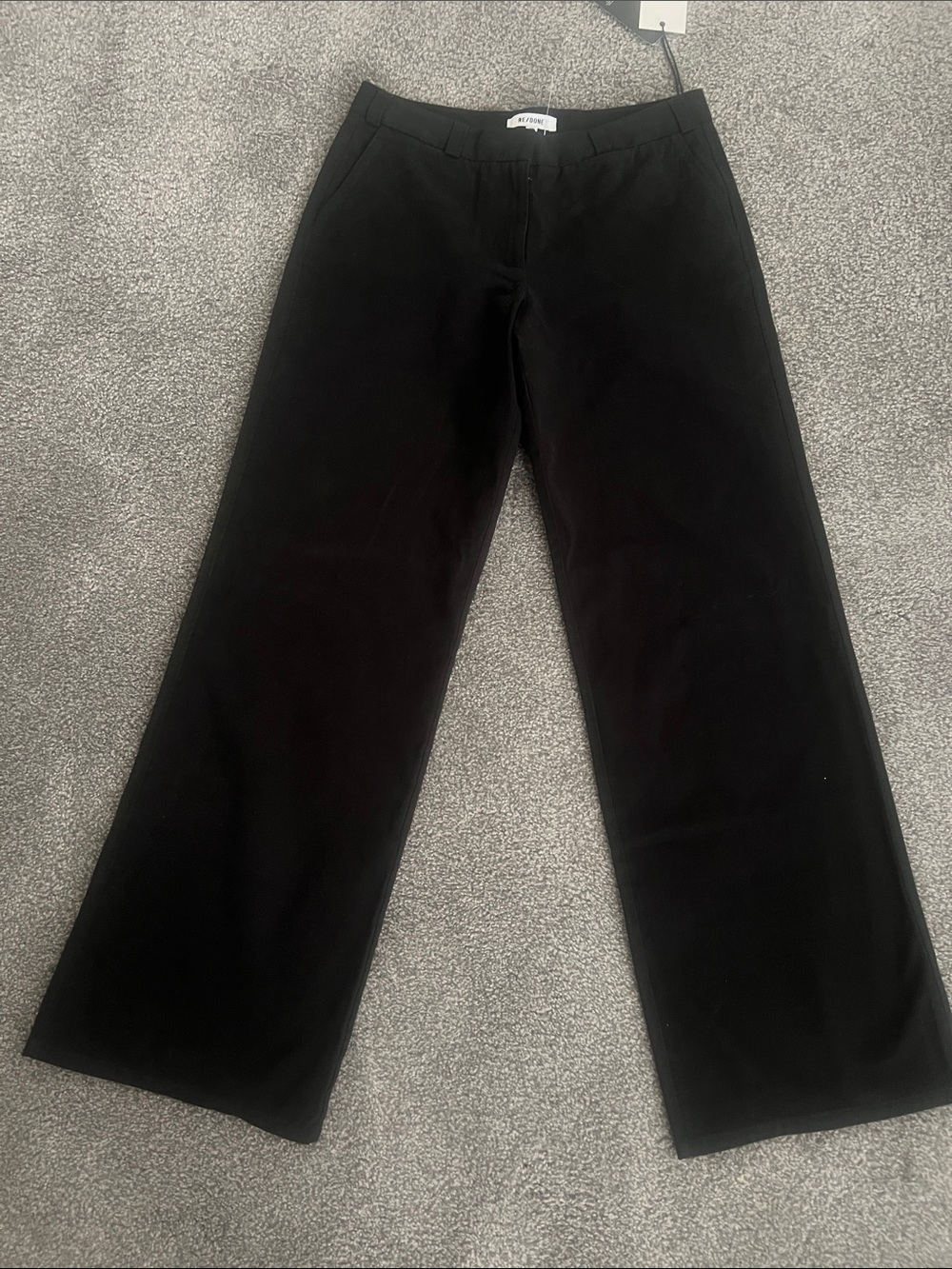 Re/Done Black Women’s Boot Cut Jeans